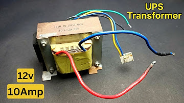 How to get 12v from UPS Transformer || Room Engineer ||