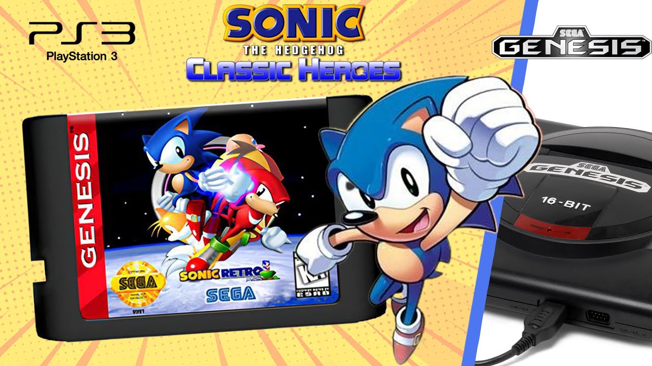 Sonic Classic Heroes (2022 Update!) (v0.15.03d8) > Sega Genesis - 레트로팡