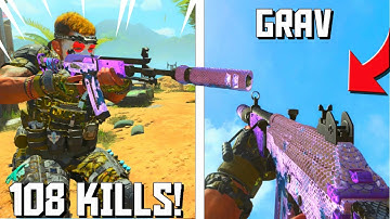 108 KILL GRAV CLASS SETUP after 1.21 UPDATE in COD BO4... (BEST GRAV CLASS SETUP in COD BO4)