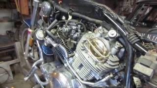 yamaha virago 1100 carb repair and sync