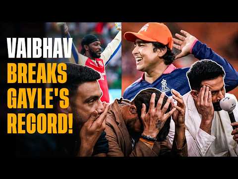 Vaibhav Sooryavanshi's fightback | Breaks Chris Gayle's record | #SRH vs #RR #TATAIPL