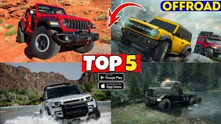 Top 5 Offroad Simulator Games For Android & iOS || High Graphics