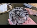 Deco mesh Pinwheel Nazzie method