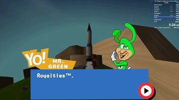 Yo Noid 2: GOAY Mr. Green All Stages Speedrun - 9:46.870