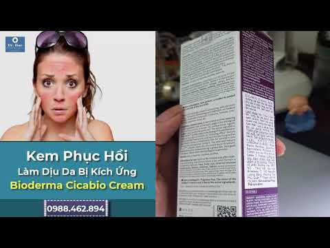 Kem Phục Hồi Và Làm Dịu Da Bị Kích Ứng | Bioderma Cicabio Cream