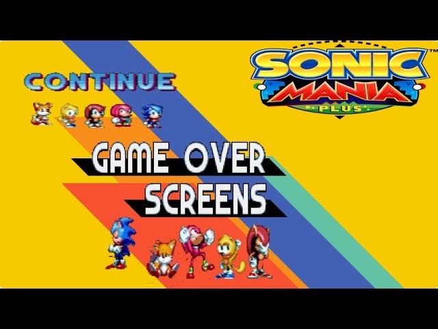 PC / Computer - Sonic Mania - Continue Screen Countdown - The Models  Resource