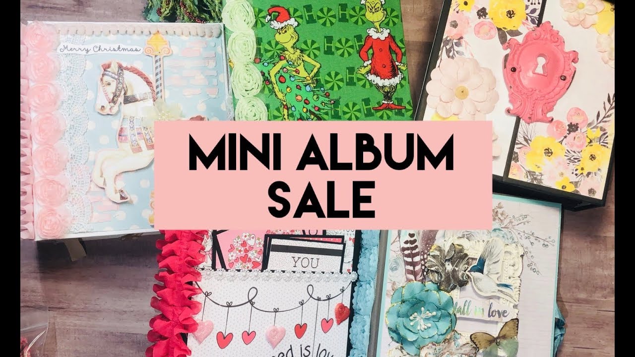 Destash Sale: Mini Albums *2 available * scrapbooking tiendas