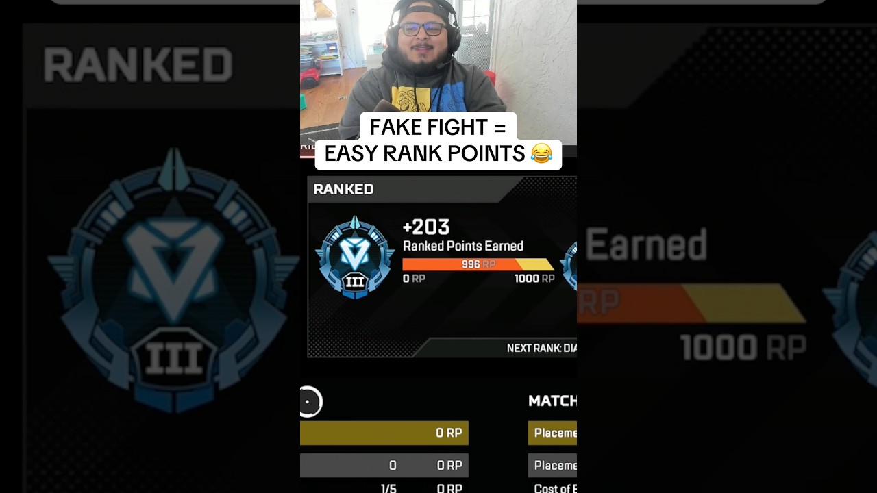 EASIEST RANK POINTS IN APEX LEGENDS 😅. #apexlegends