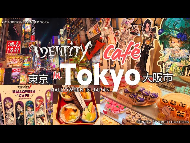 IDENTITY V ] CAFE in Tokyo VLOG | SWEETS PARADISE COLLAB