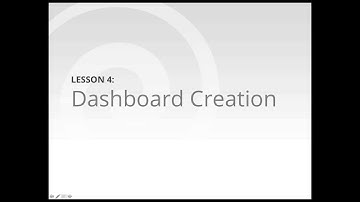 Pentaho Evaluation Lesson 4: Dashboard Creation