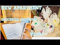 FIRST APARTMENT!!🏠//GROCERY SHOPPING VLOG!!