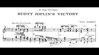 William Albright - Grand Sonata in Rag for piano (with score)