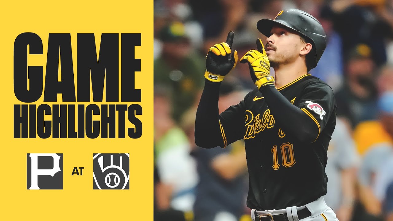 Four Different Bucs Homer in Win | Pirates vs. Brewers Highlights (8/4/23)