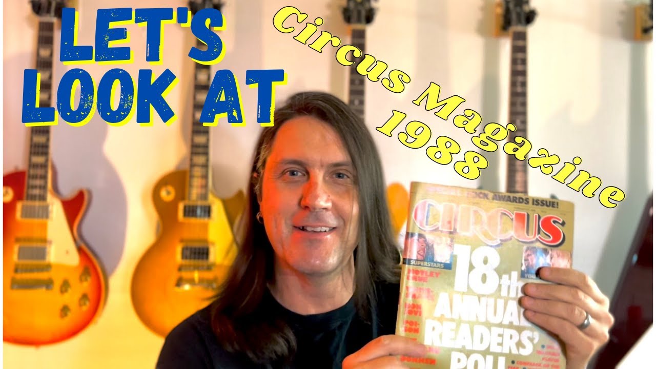 Let's Take A Look At Circus Magazine Feb 1988! - YouTube