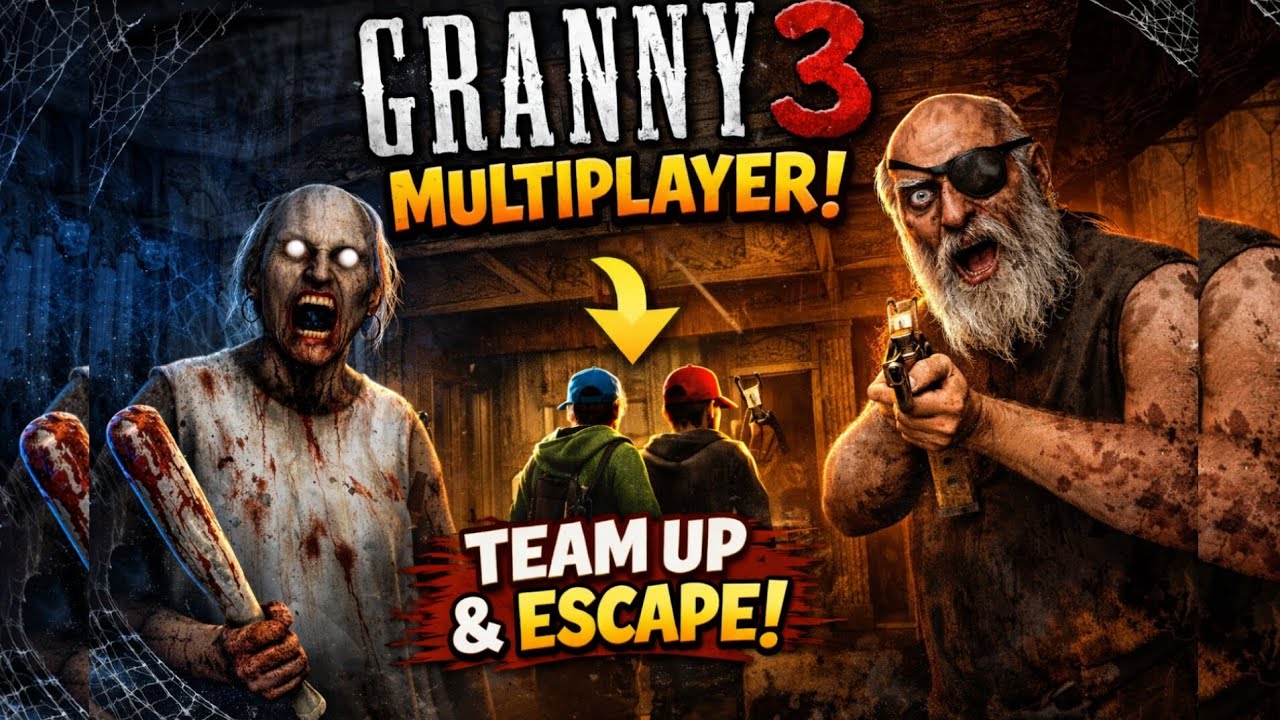 😱 GRANNY 3 MULTIPLAYER IS INSANE! 😱 | Team Up & Escape!