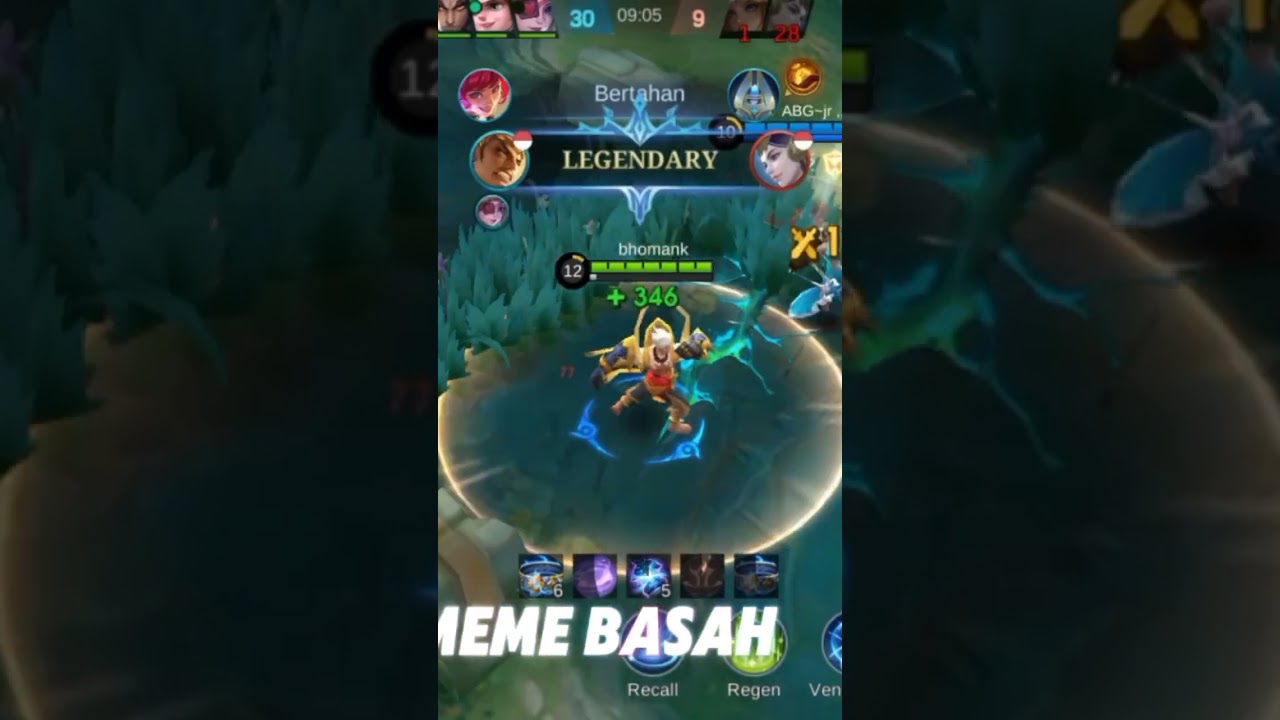Gatot kaca mid mega mengekill 