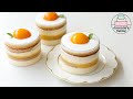달걀프라이(?) 보틀 케이크/Fried egg cake(?) in jars.