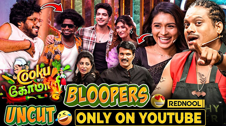 Cook with Comali 6 BLOOPERS 😍 Never Seen On Television | UNSEEN | Shabana, Pugazh, Umair, Sunita