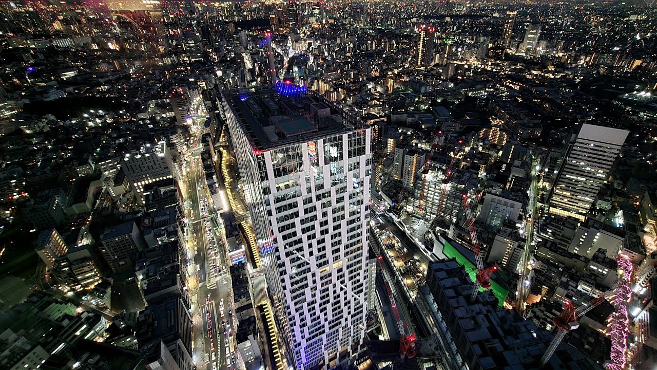 東京夜景を見たソウル出身韓国人の反応 渋谷sky Youtube