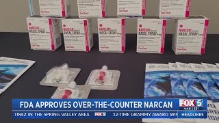 FDA Approves Over-The-Counter Narcan