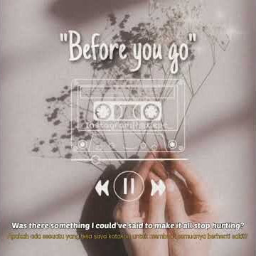 STATUS WA 30 DETIK | Lagu Before You Go