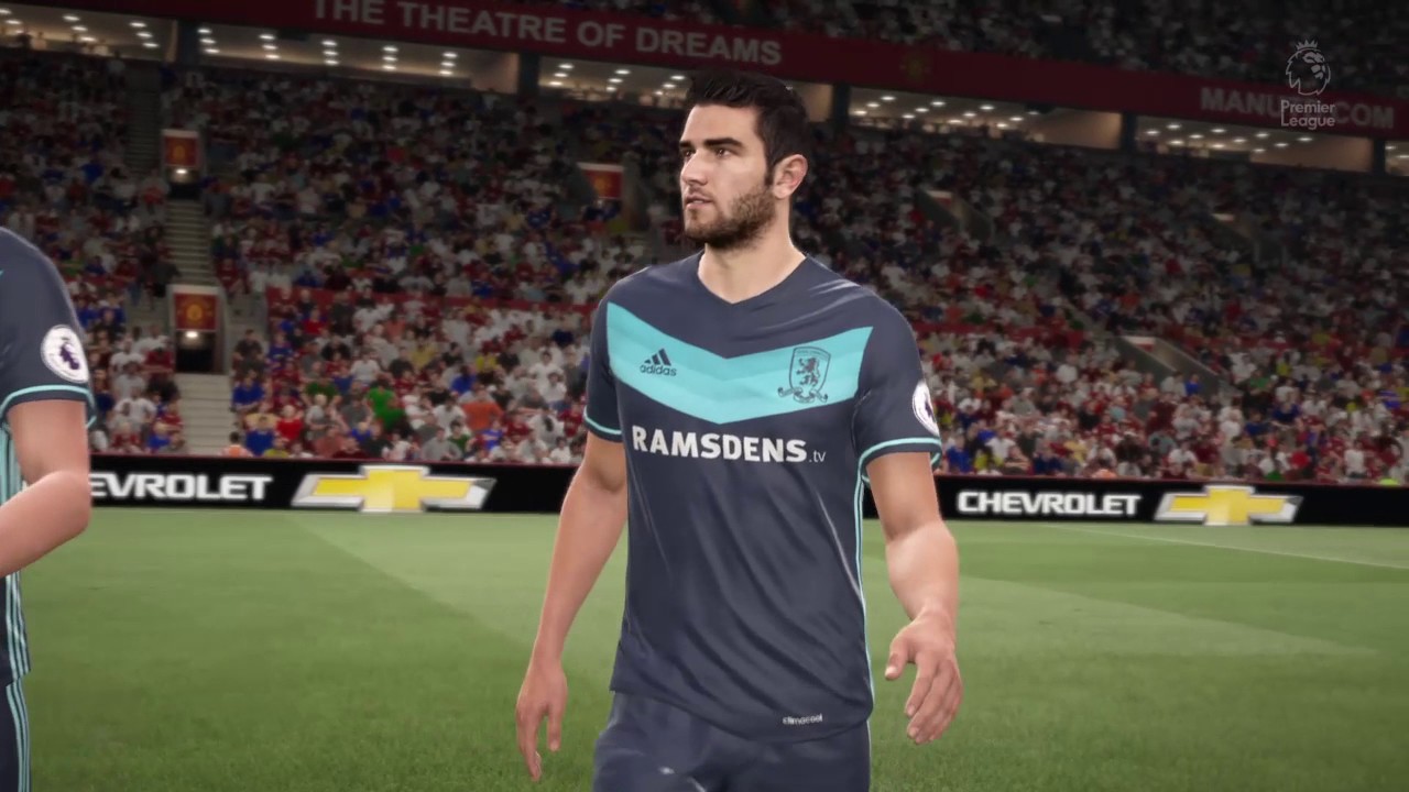 FIFA 17 Manchester United Vs Middlesbrough @ Old Trafford