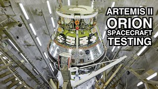 Artemis II Orion Vac Chamber Lift and Load Operations April 2024