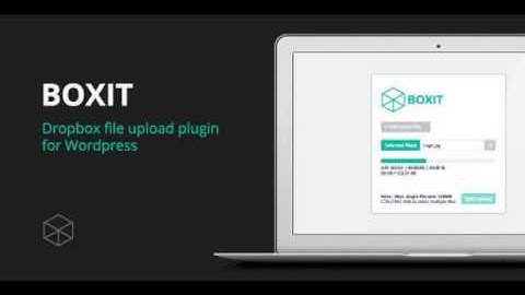Preview BOXIT - The Dropbox file upload for WordPress