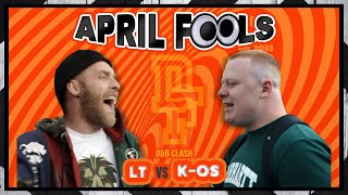 Drum & Bass Clash - LT Vs K-Os | Don't Flop #AprilFools2022