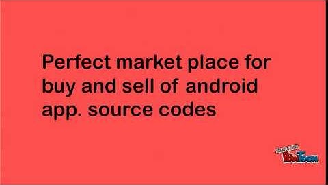 Buy and sell android app. source codes