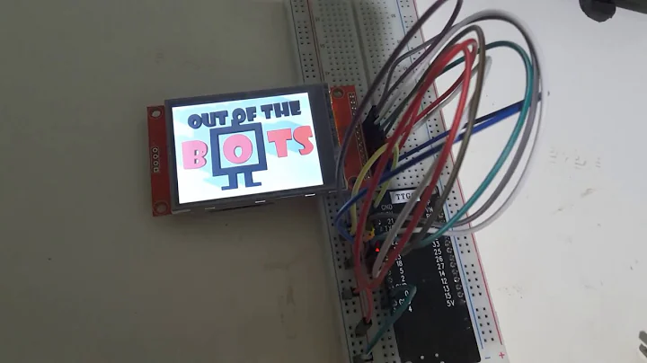 Micro-Python running a SPi screen