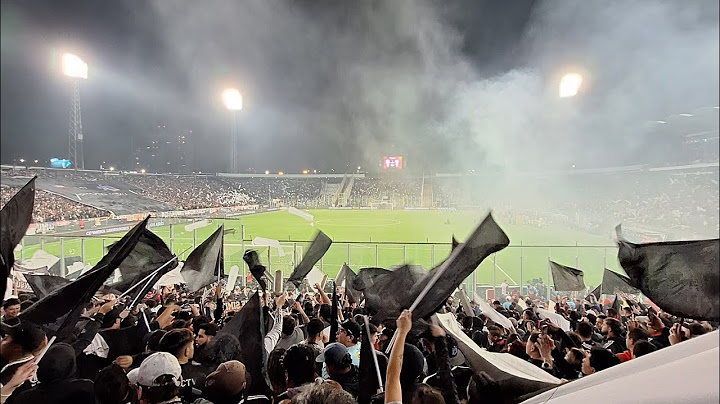 Salida Colo-Colo vs Junior, una noche inolvidable! #VamosColoColo