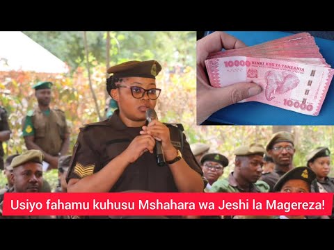 Mshahara Wa Jeshi La Magereza Usiyofahamu