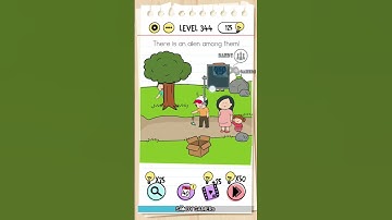 Brain Test level 344 ( There is an alien among them! )