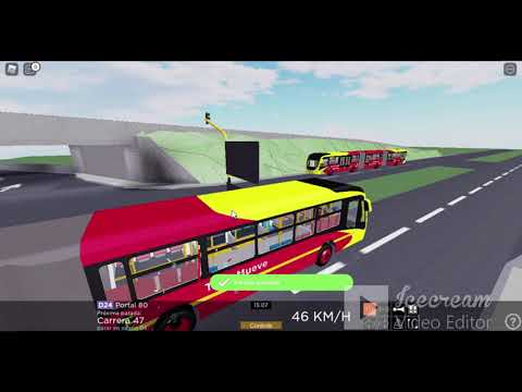 TransMueve: Ruta D24 Portal 80. - Bogotá TM Bus - Roblox