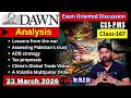 Lessons from war, Alliance Dynamics, China's Global Trade Vision & Multipolar Order | CSS Analysis |