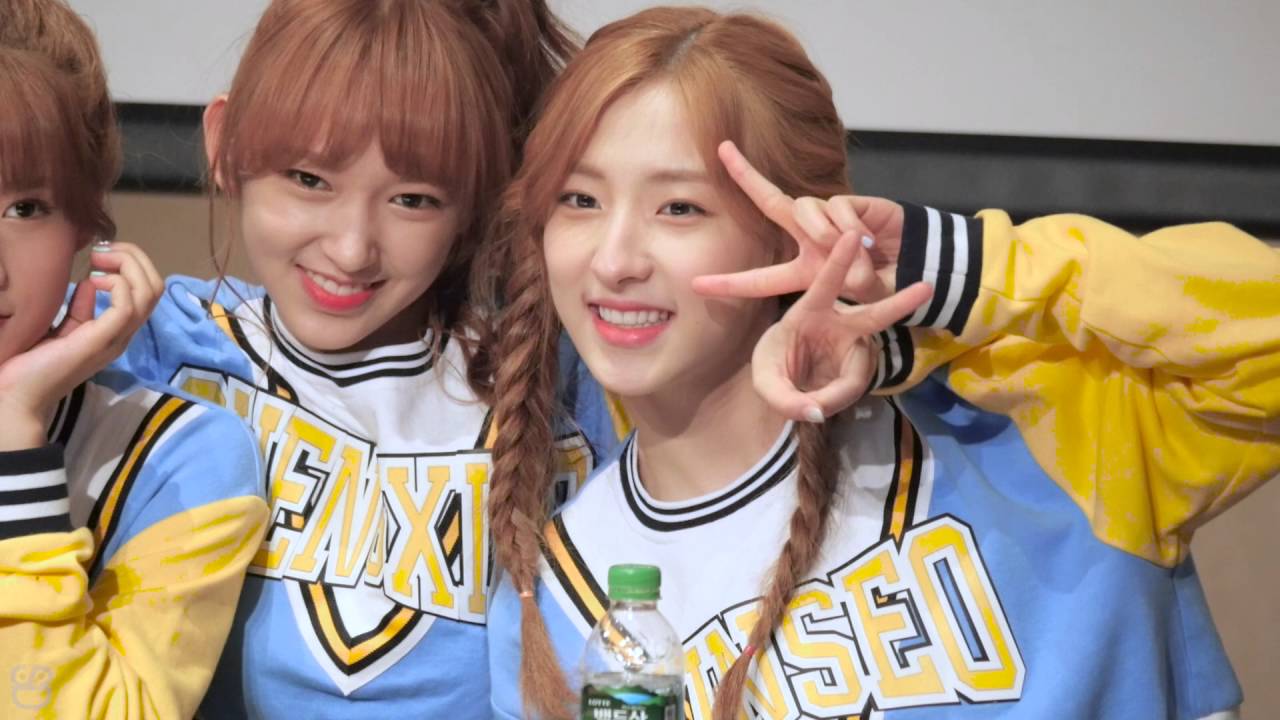 160501 우주소녀(WJSN) [MOMOMO] 목동 팬싸인회 - 팬싸 시작 (엑시, 성소, 은서)