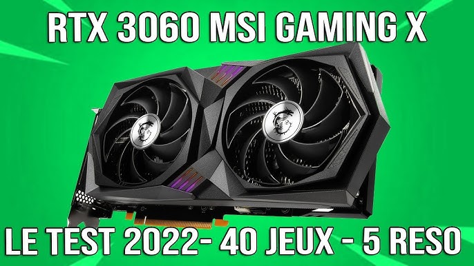 GeForce RTX 3060 : cette carte graphique a rarement été aussi peu chère  qu'aujourd'hui