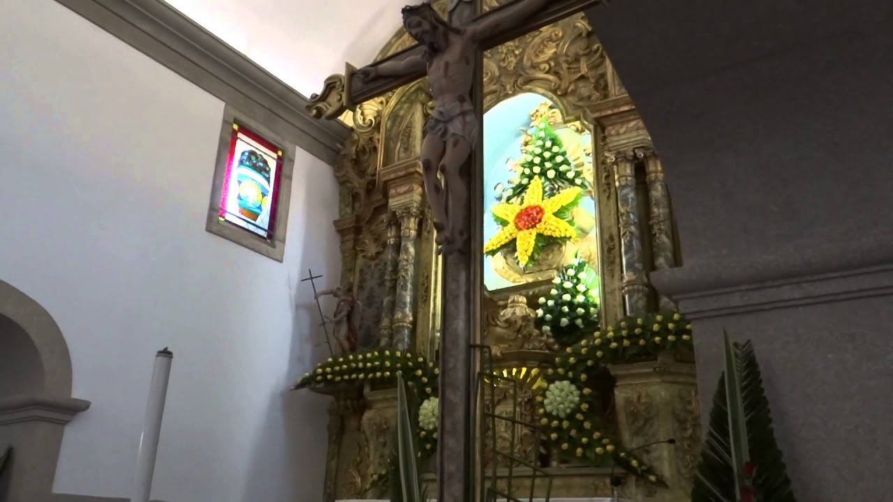 INTERIOR CAPELA SRª DAS ROSAS  VILA FRANCA DO LIMA  2013  YouTube