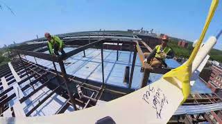 Topping out at NC State's Integrative Sciences Building