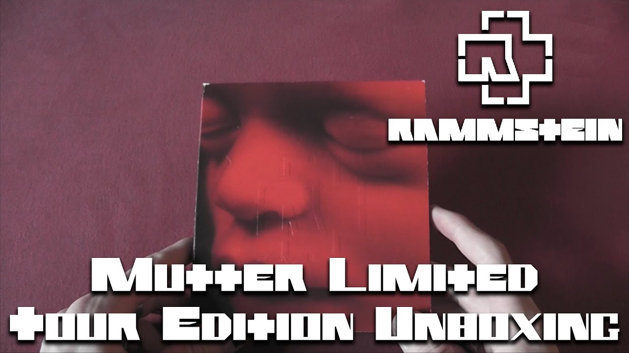 rammstein mutter limited tour edition