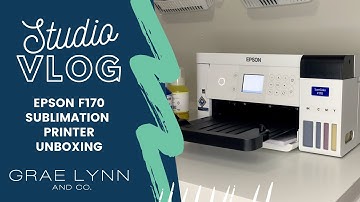 STUDIO VLOGG 002 | Epson SureColor F170 unboxing! | Let