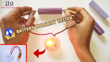 Very Useful Device || How To Make Battery Polarity Tester At Home. 🔥🔥🇮🇳🙏🙏😱😱