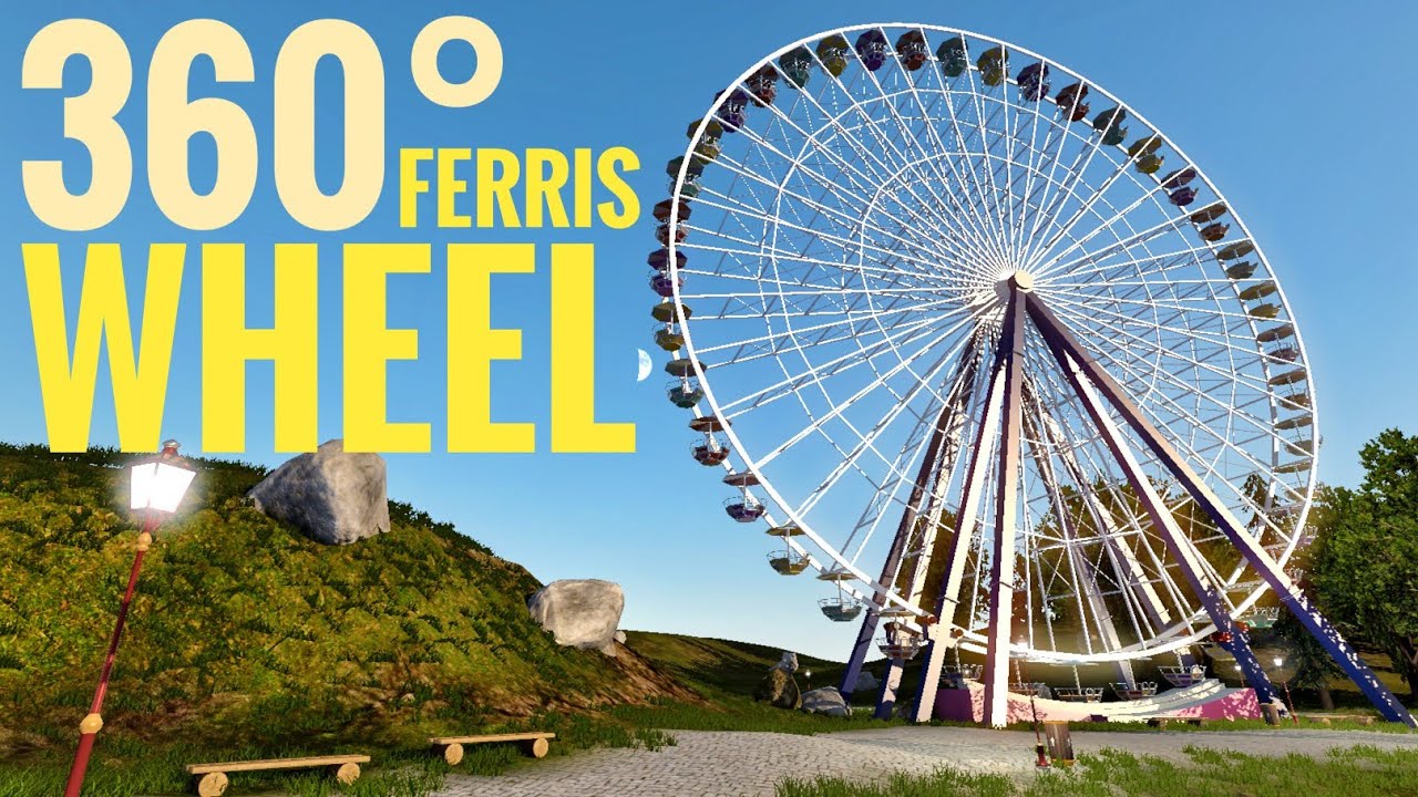 360°Giant Ferris Wheel POV VR rollercoaster 360 도 관람차 롤러코스터 ジェットコースター