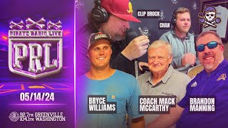 Pirate Radio LIVE 05/14/2024 - Coach Mack, Mully, Bryce Williams, Brandon Manning screenshot 5