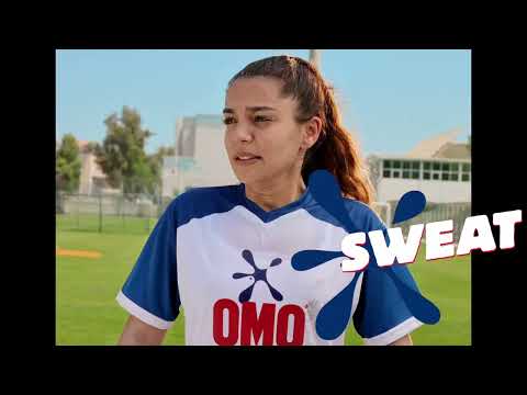 Wash away the dirt & play on! OMO Dare to stain