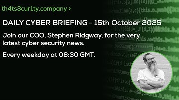 Wednesday 15th October - SAP Zero-Day, Health App Risks & Windows 10 EOL