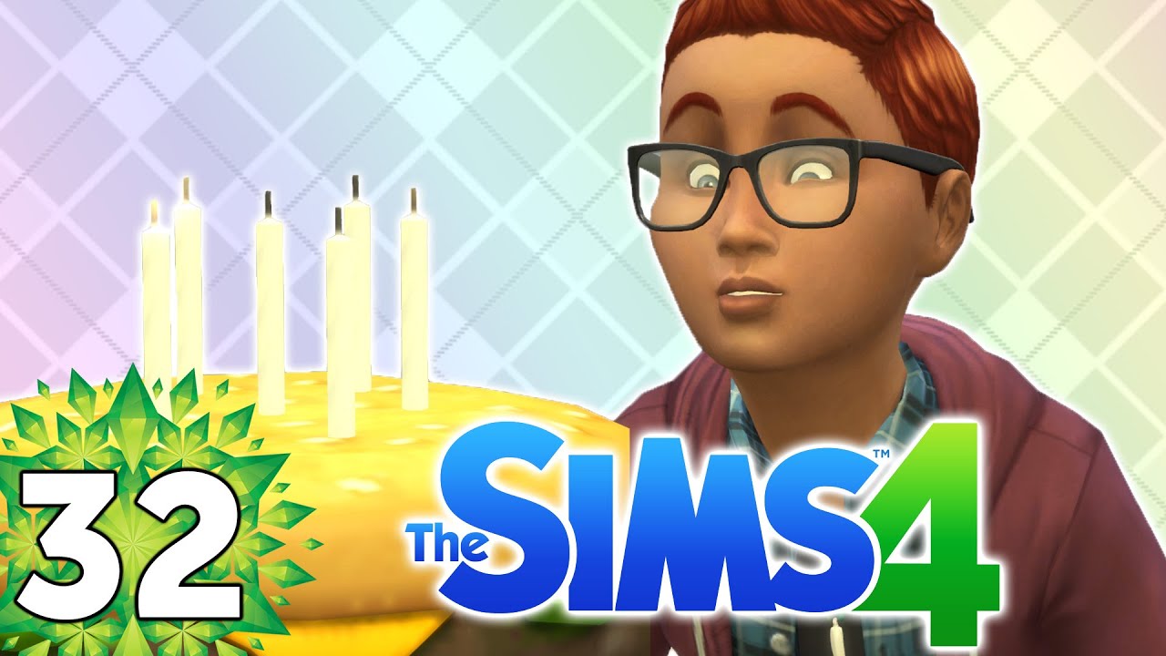 Lets Play The Sims 4 Part 32 Birthday Party Youtube