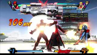 Ironman Repulsor Blast: ULTIMATE MARVEL VS  CAPCOM 3