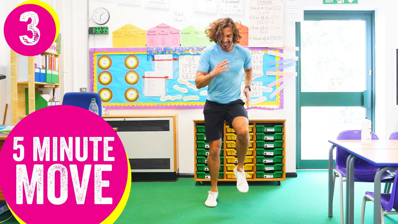 5 Minute Move | Kids Workout 3 | The Body Coach TV